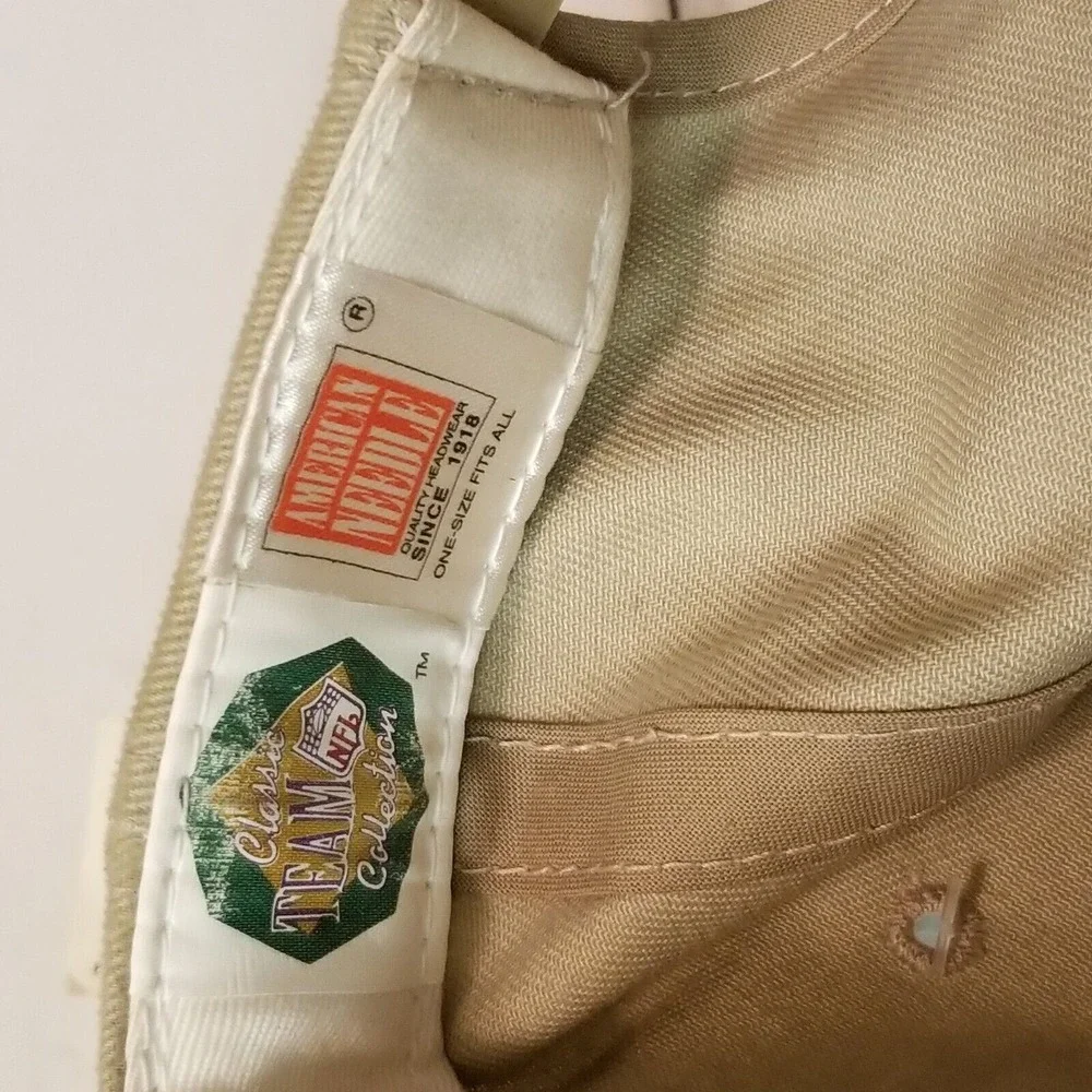 Vintage Super Bowl XXIX Chargers 49ers Hat American Needle Snap Back Tan‎